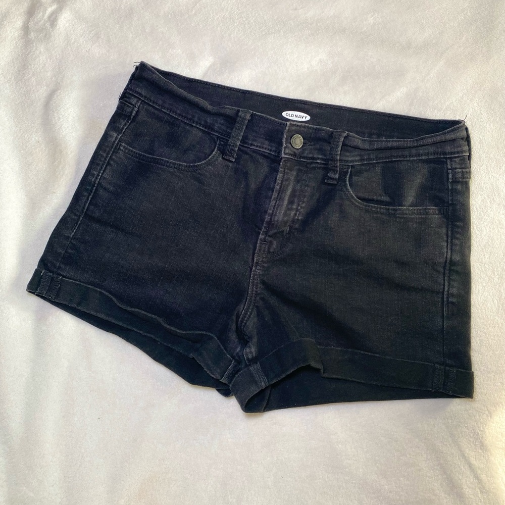 Old Navy Black Jean Shorts